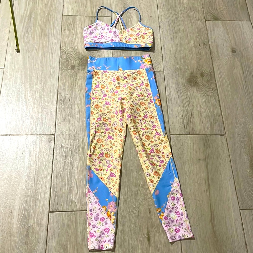 Loveshack fancy workout set
